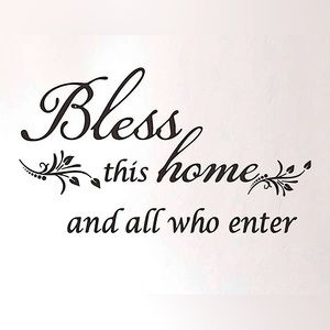 Wall Decor - Black Lettering